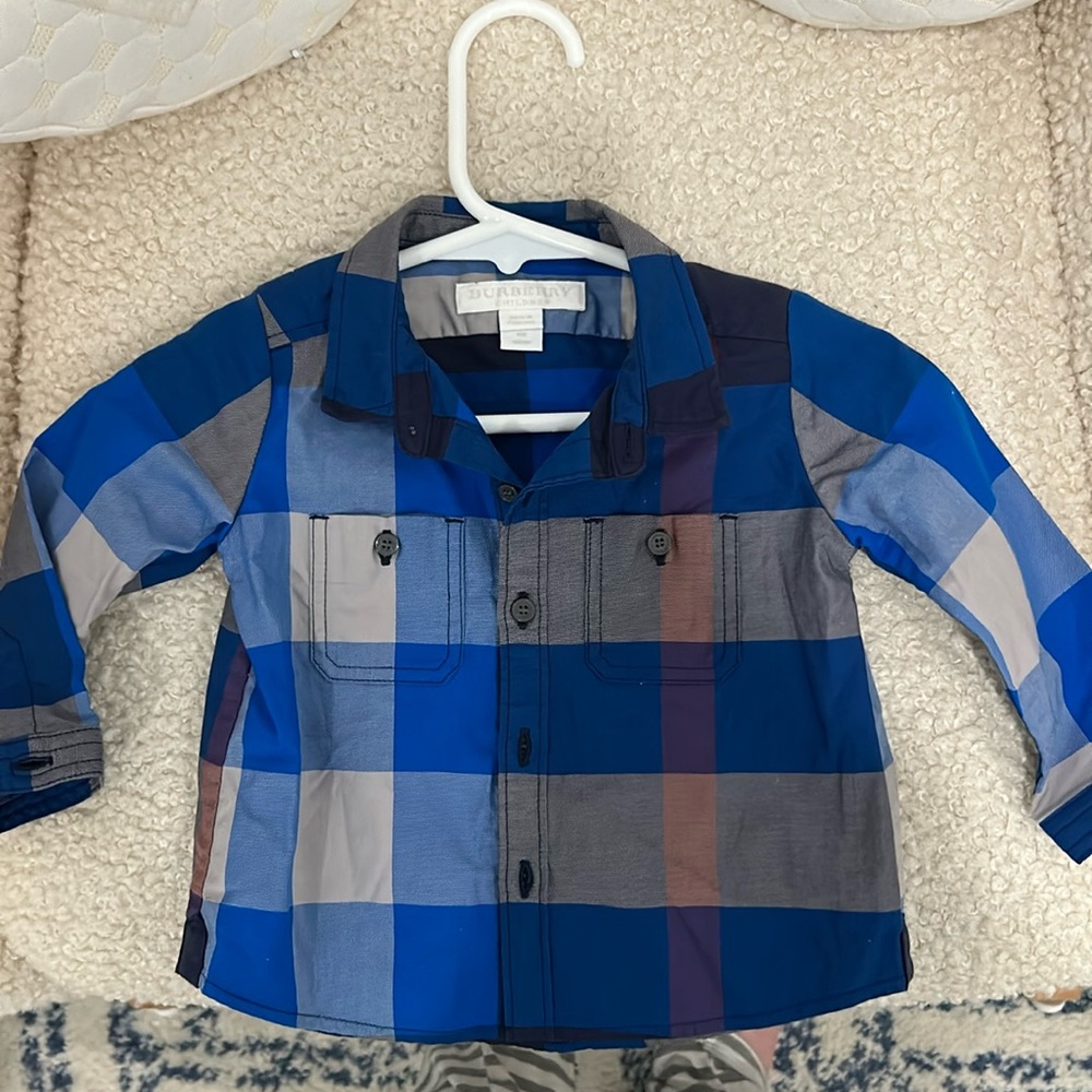 Burberry baby boy shirt